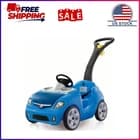 Step2 Whisper Ride II Kids Blue Push Car and Ride on Toy for Toddlers - image 1