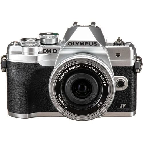 Reconditioned Olympus OM-D E-M10 Mark IV Mirrorless Camera Kit with 14-42mm Lens - image 1