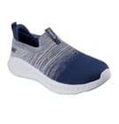 Womens Skechers Go Walk Now Trisha Sneakers - Navy Multi Knit, Size 7.5 M US - image 1