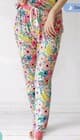Little Sleepies Secret Garden Floral Bamboo Pajama Pants Women's Size Medium - image 1