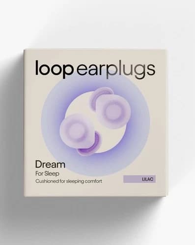 Loop Earplugs - Dream for Sleep (Lilac), Cushioned For Comfort, Napping Snoring - image 1