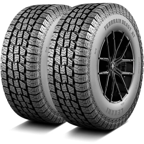 2 Tires Lexani Terrain Beast AT 255/70R15 108S A/T All Terrain - image 1