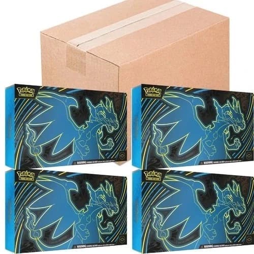 Pokemon Mega Charizard X EX Ultra Premium Collection 4-Box Case Sealed - image 1