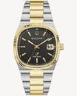 Bulova Super Seville Black Dial Two-tone Bracelet Men's Watch 98B458 - image 1