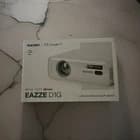 Aurzen EAZZE D1G Lifestyle Streaming Projector Google TV White Desktop - image 1