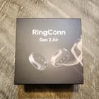 RingConn Gen 2 Air Smart Ring, Size 9, Galaxy Silver w/ silicone covers - image 1