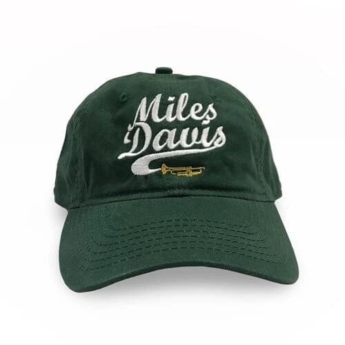 Miles Davis - Trumpet - Unstructured Hat - Green - image 1