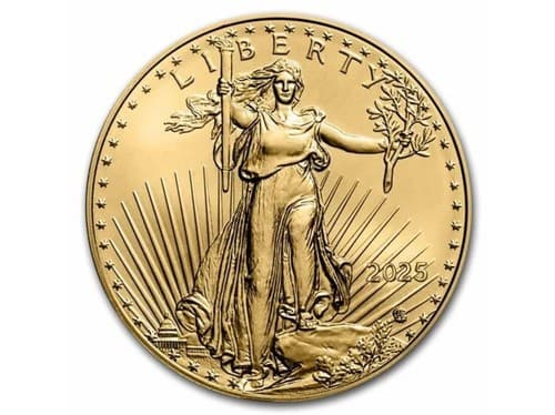 2025 1 oz Gold American Eagle $50 Coin (BU) Uncirculated!! - image 1