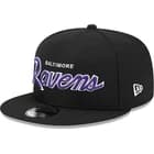 BNWT Baltimore Ravens New Era Main Script Black 9Fifty Snapback Cap OSHA 950 - image 1
