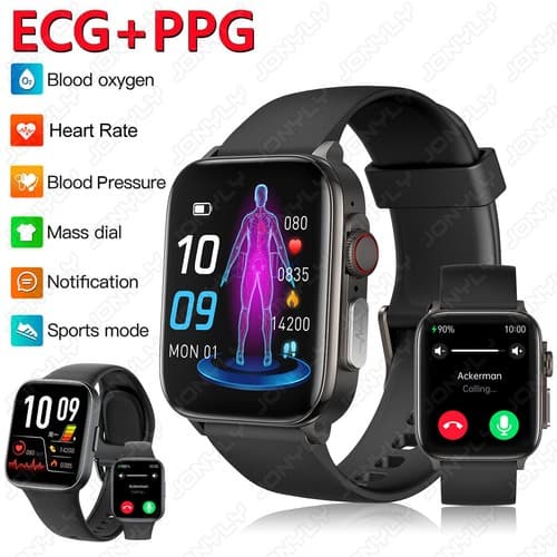 Smart Watch Activity Tracker for Men Women Blood Oxygen Sleep Heart Rate Monitor - image 1