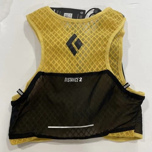 NEW Black Diamond Distance 2L Running Vest 'Soft Ochre' Yellow Size Medium - image 1