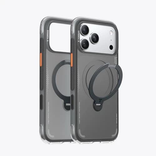 Torras Ostand Q3 Air Case iPhone 17 Pro Max Shadow Black - image 1