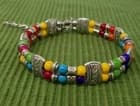 Gay Pride Friendship Bracelet Rainbow LGBTQ Lesbian Love Rainbow Bracelet - image 1