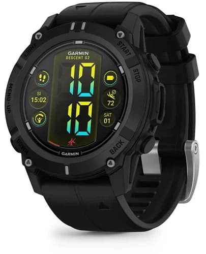 Garmin Descent G2 Watch-Style 1.2" AMOLED, Dive Computer Smartwatch, Black - image 1