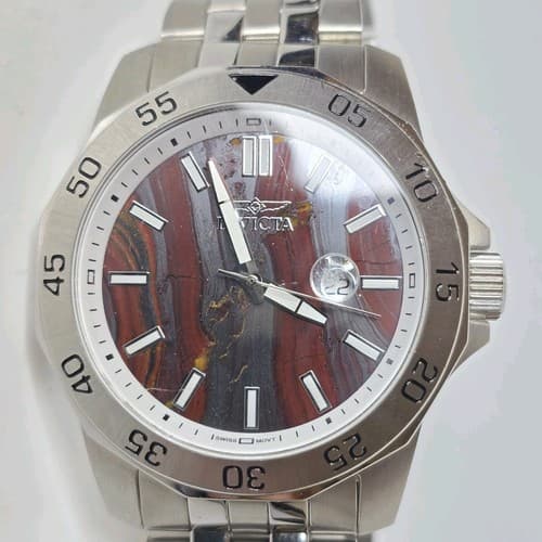 Invicta Men's Stone Dial Quartz Watch 47mm 0101 - image 1