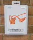 New Shokz OpenRun Pro 2 Mini Bone Conduction Sports Bluetooth Headphones Orange - image 1