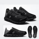 Authentic On. Cloud 6 Coast Men's Black and Rock Running Shoes New with BOX - image 1