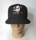 New Era 59FIFTY Anaheim Ducks NHL Fitted Cap Hat Black/Red Size 7 - image 1