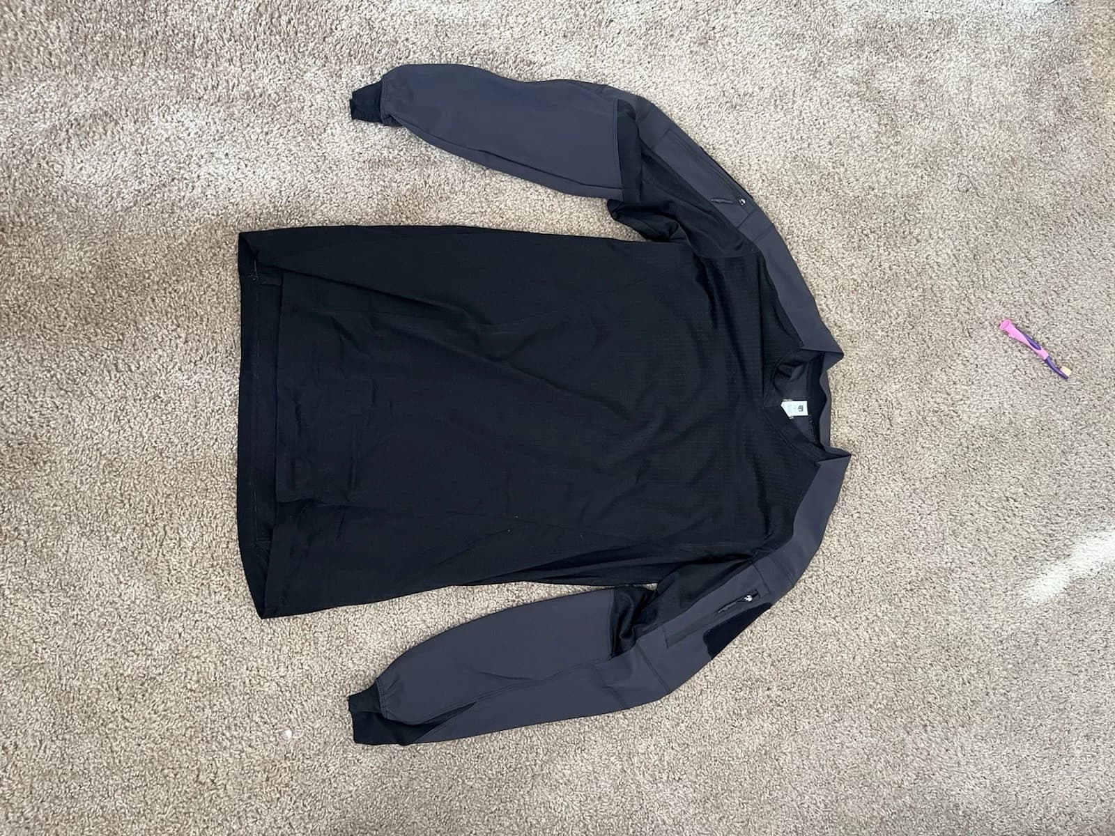 Born Primitive Black Long sleeve OP Top Pro Size Large - image 1