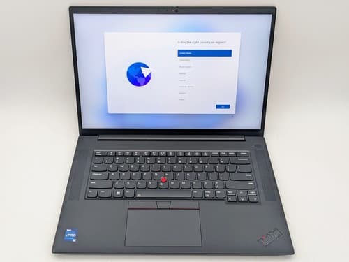 Lenovo ThinkPad P1 Gen 6 16" WQXGA I9-13900H 1TB SSD 32GB W11P 4090 165Hz WNTY - image 1