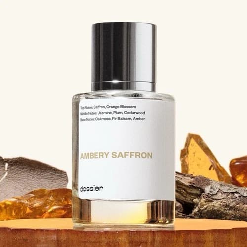 dossier Ambery Saffron Eau de Parfum Spray-MFK Baccarat Rouge 540 inspired - image 1