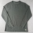 Vuori Strato Tech Tee Shirt Long Sleeve Performance Stretch Medium Mens Grey - image 1