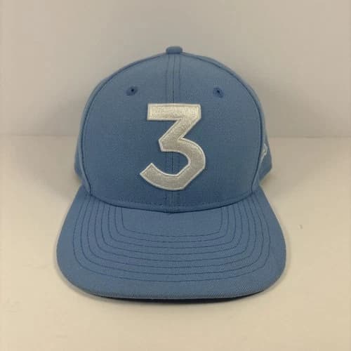 RARE New Era Chance The Rapper 3 Baby Blue Snapback Hat - image 1