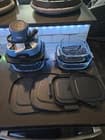 Ninja Crispi 5-in-1 Portable Glass Air Fryer 1500W 6-Cup, 4-Qt & 2.5-Qt W/Lids, - image 1