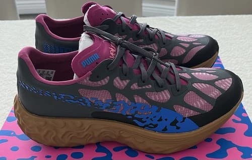 PUMA Velum SB Nitro x Salehe Bembury 'Yams' Sneakers Size 10 313434-01 - image 1