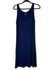 Cozy Earth Bamboo Rib Knit Sleeveless Sleep Dress Women’s Size Medium - image 1