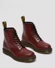 DR.MARTENS UNISEX 1460 Smooth Leather Lace Up Boots Cherry Red UK 3 US WOMEN 5 - image 1