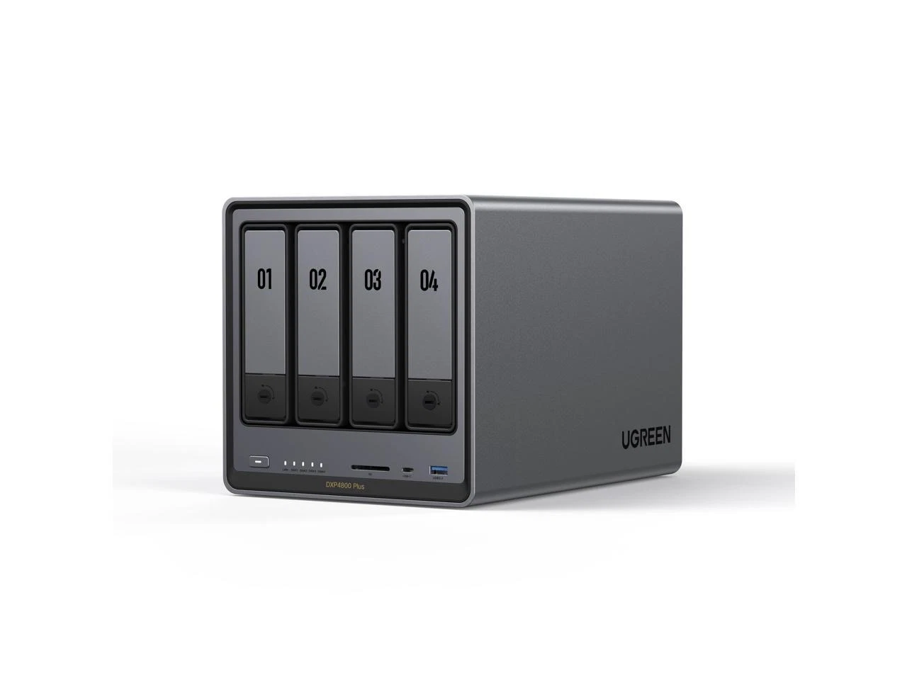 UGREEN NASync DXP4800 Plus, 4-Bay Thunderbolt™ NAS with Intel® Pentium Gold, 5- - image 1