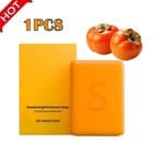 Swarva Persimmon Soap Bar Body Odor Control Deodorant Soap for Men&Women - image 1