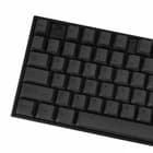 142 Black PBT Keycaps Cherry Profile Dye-Sub Gray Minimalist Keyboard Set - image 1