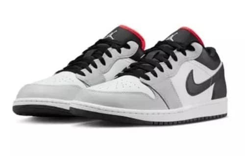 The Air Jordan 1 Low Neutral Grey/Summit White/Infrared 23/Black (553558-045) - image 1