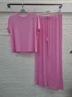 New Nuuds Ribbed Pajama Set Women’s Size M - image 1