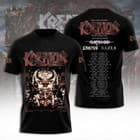 Kreator Krushers Of The World Tour 2026 3D T Shirt All Size BB942 - image 1