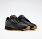 Reebok Classic Leather Black/Gum Men's Shoes Fashion Sneakers New - image 1