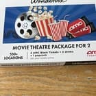 Wonderbox Movie Theatre Package for 2 w/ 2 AMC Black Tickets, 2 Drinks & Popcorn - image 1