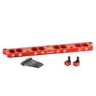 Boomba Racing for FORD 2.0L/2.3L EB INTAKE MANIFOLD SPACER Red Anodize - image 1