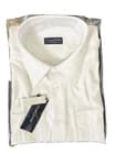 Pilot Uniform Shirt Super White Short Sleeve-17” Neck Size Medium -100% Cotton - image 1