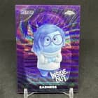 2024 Topps Chrome Disney Sadness Pixar Inside Out Purple Wave Refractor /10 - image 1