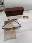 WMP Francis 52-21-143 Sage Green / Brown Gradient Lens Sunglasses - image 1