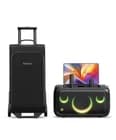 Ikarao Break X1 Karaoke Machine w Luggage Bundle New Sealed 13.3 Screen Dual Mic - image 1