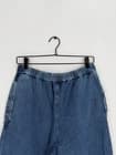 Cos Elasticated Waist Denim Relaxed Fit Trousers In Washed Blue Size Small - image 1