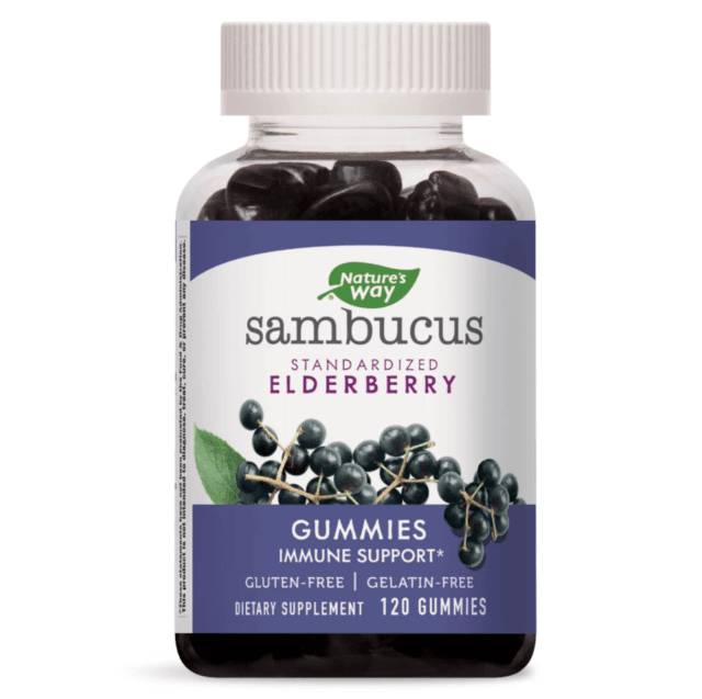 Nature's Way Sambucus Elderberry Gummies 120 Count - image 1