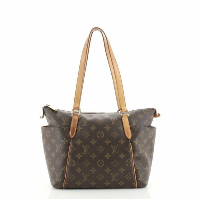 Louis Vuitton Totally PM Shoulder Bag Brown Leather - image 1