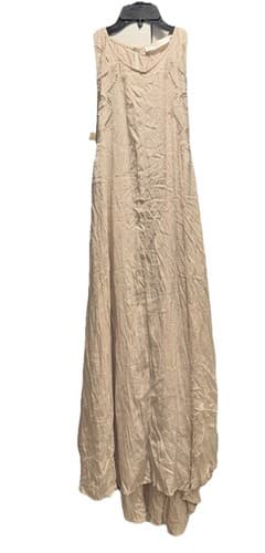ASTR the Label Victoria Cream/off White Lace-Up Midi Dress Cutout Size large - image 1