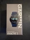 Garmin Vivoactive 5 Fitness Smartwatch, Navy, New & Sealed - image 1