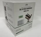 Jolie Filtered Showerhead Annual Pack w/4 Total Filter Refills Brushed Steel New - image 1